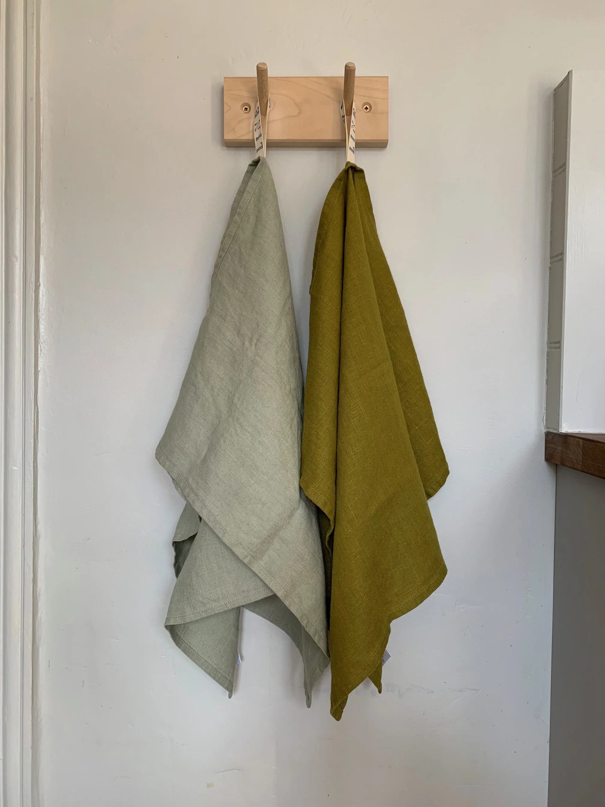 Sage Linen Kitchen Towel - Linen Tales