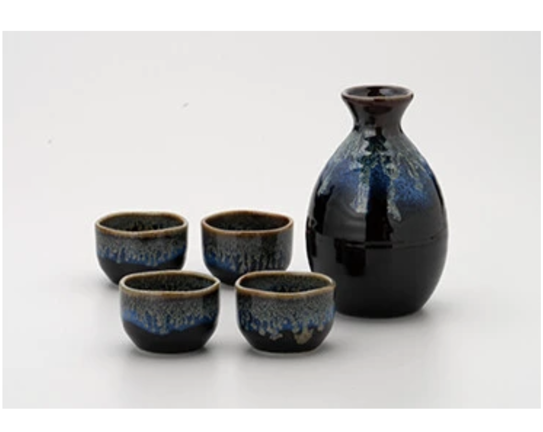 Cierto  Sake Carafe set, Blue