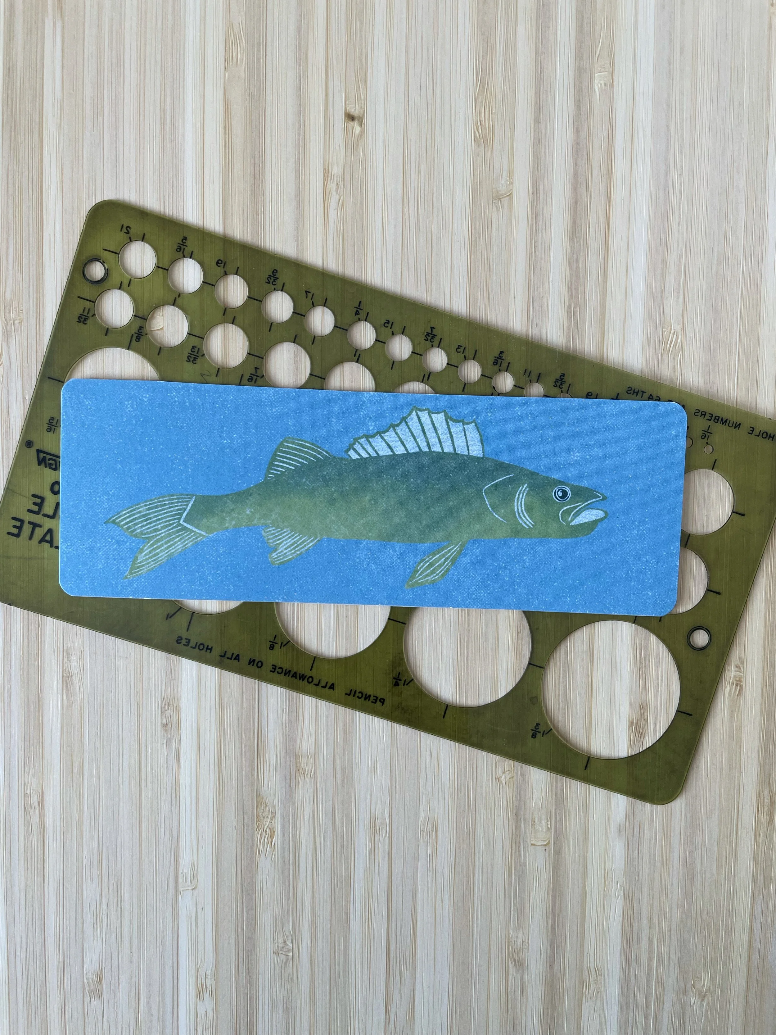 Walleye Bookmark 