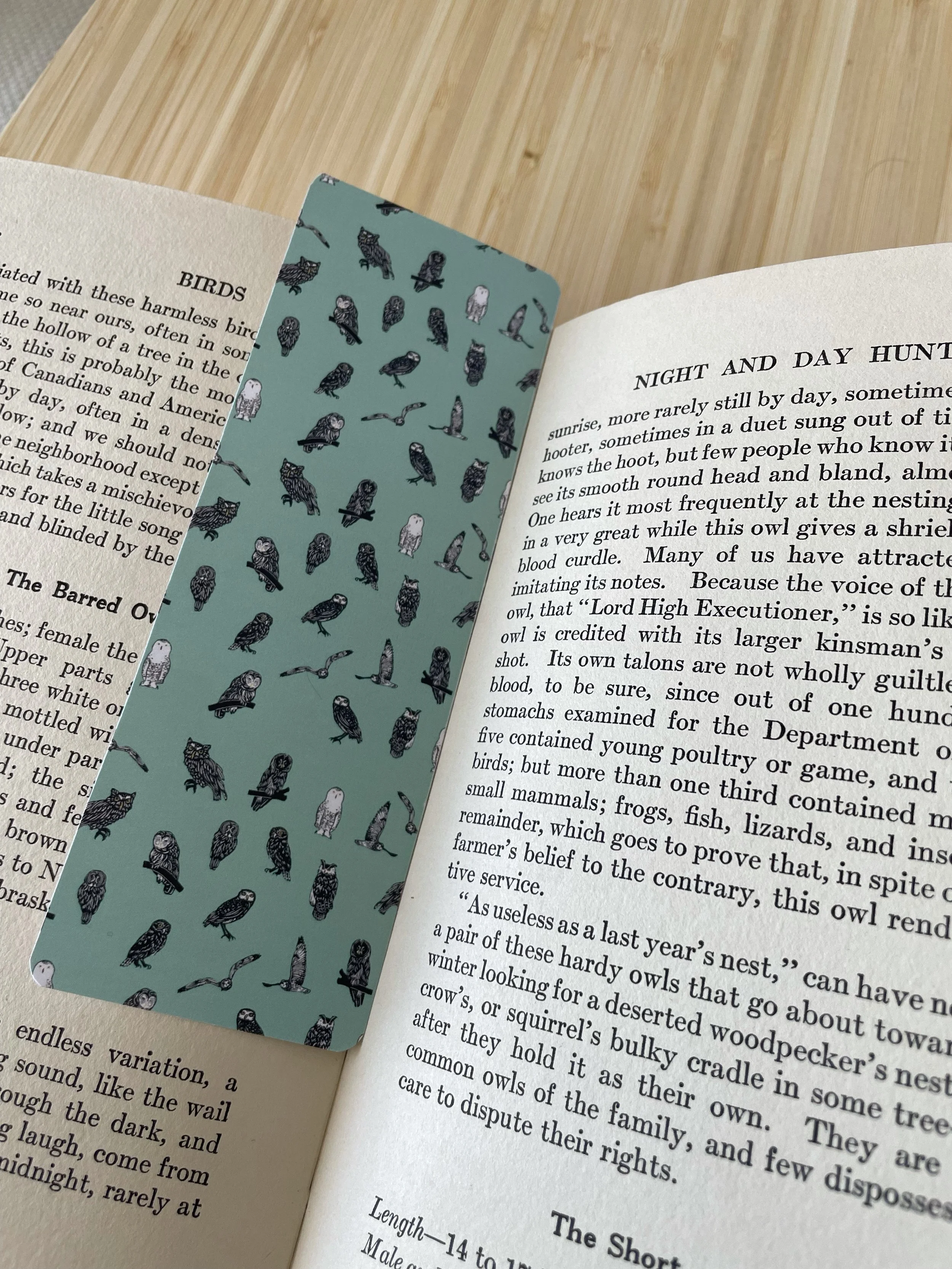 Owls Bookmark