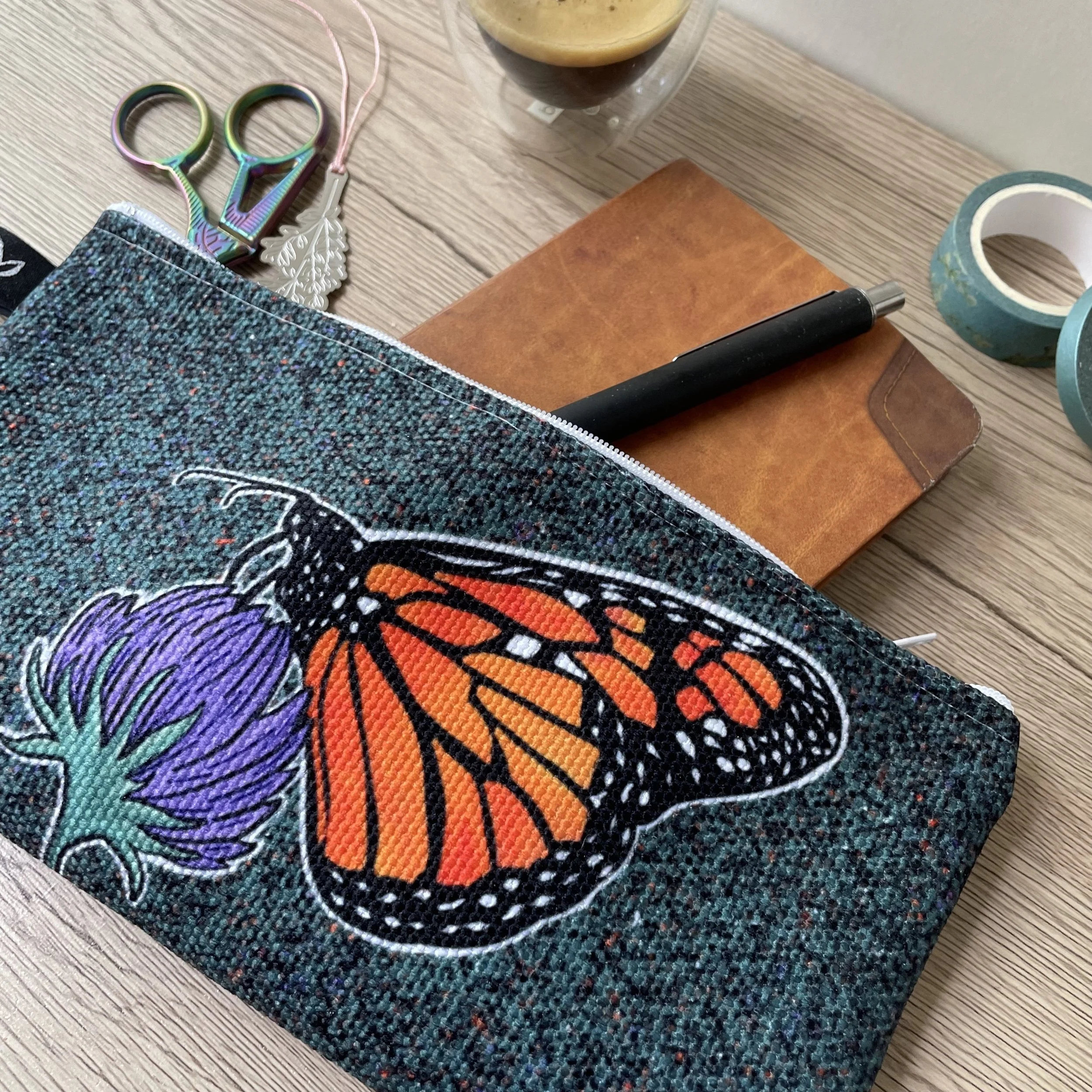 Monarch Small Pouch - Original Colorway 