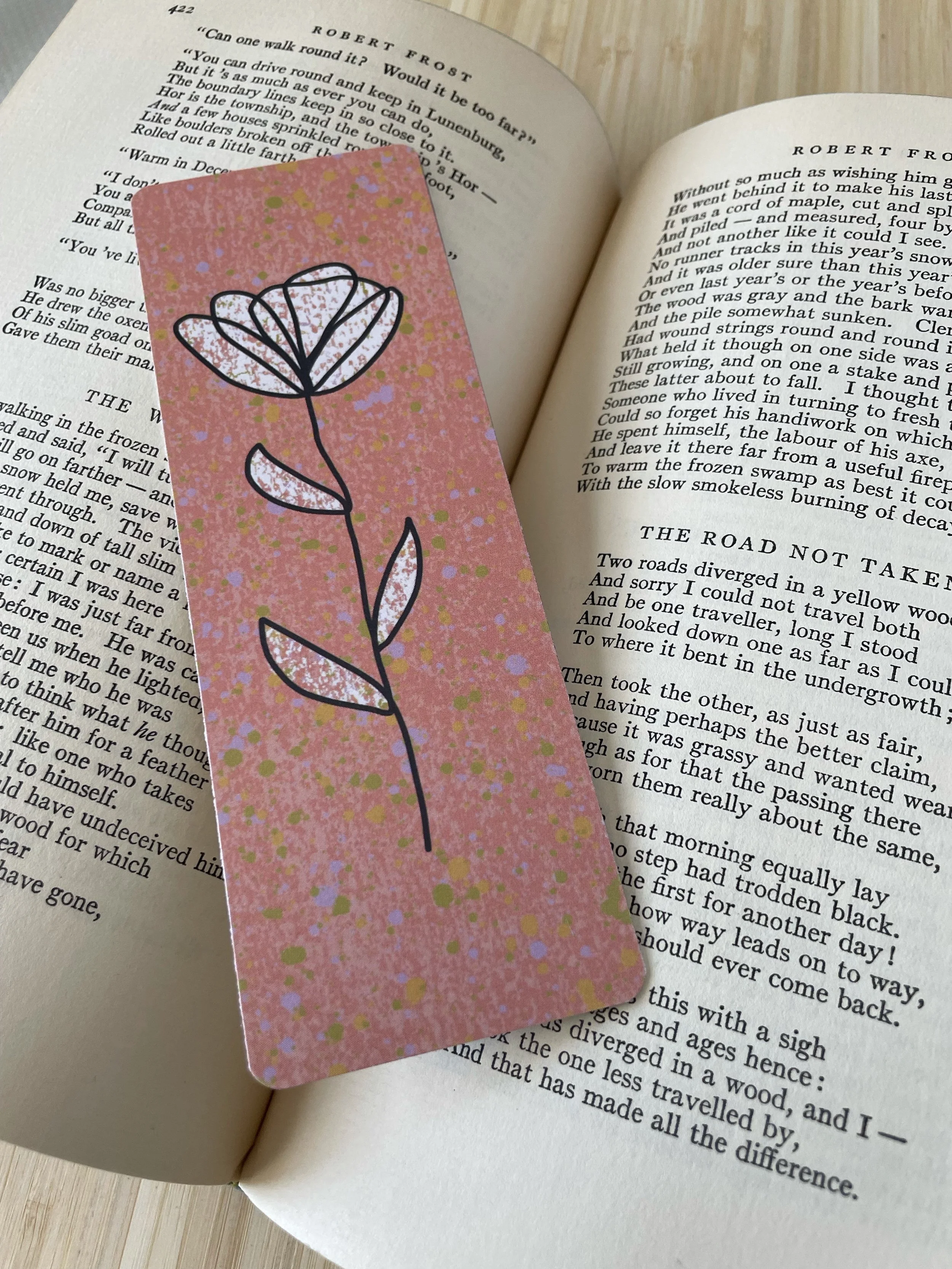 Floral Bookmark