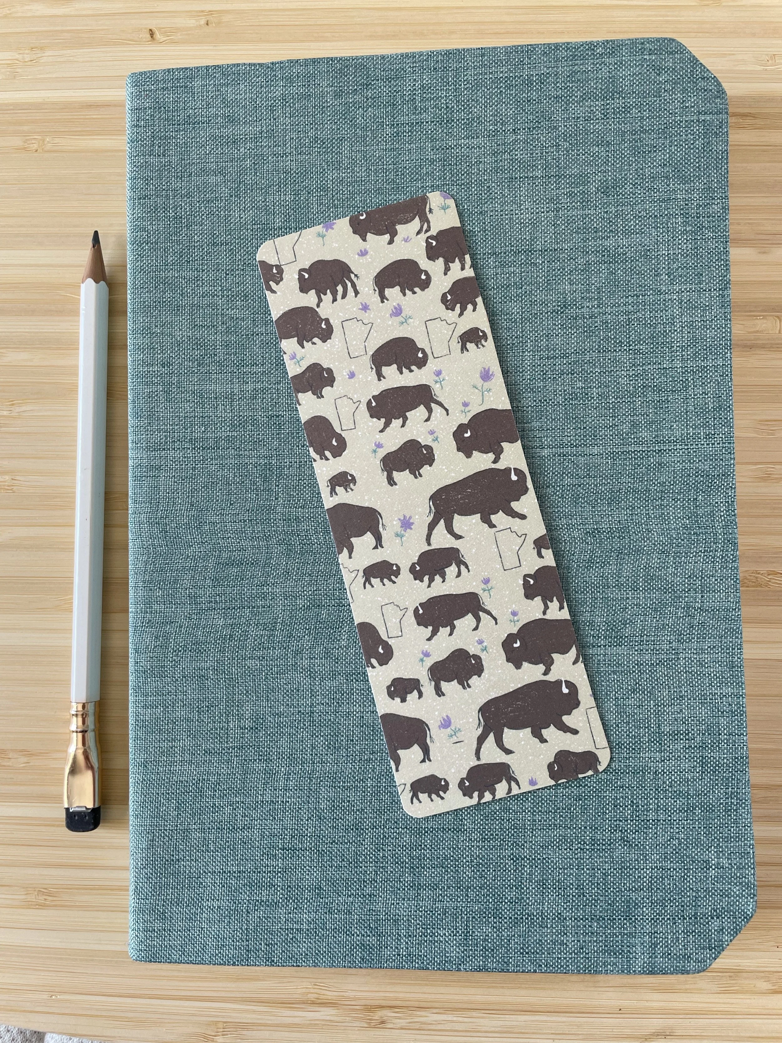 Manitoba Bison Bookmark