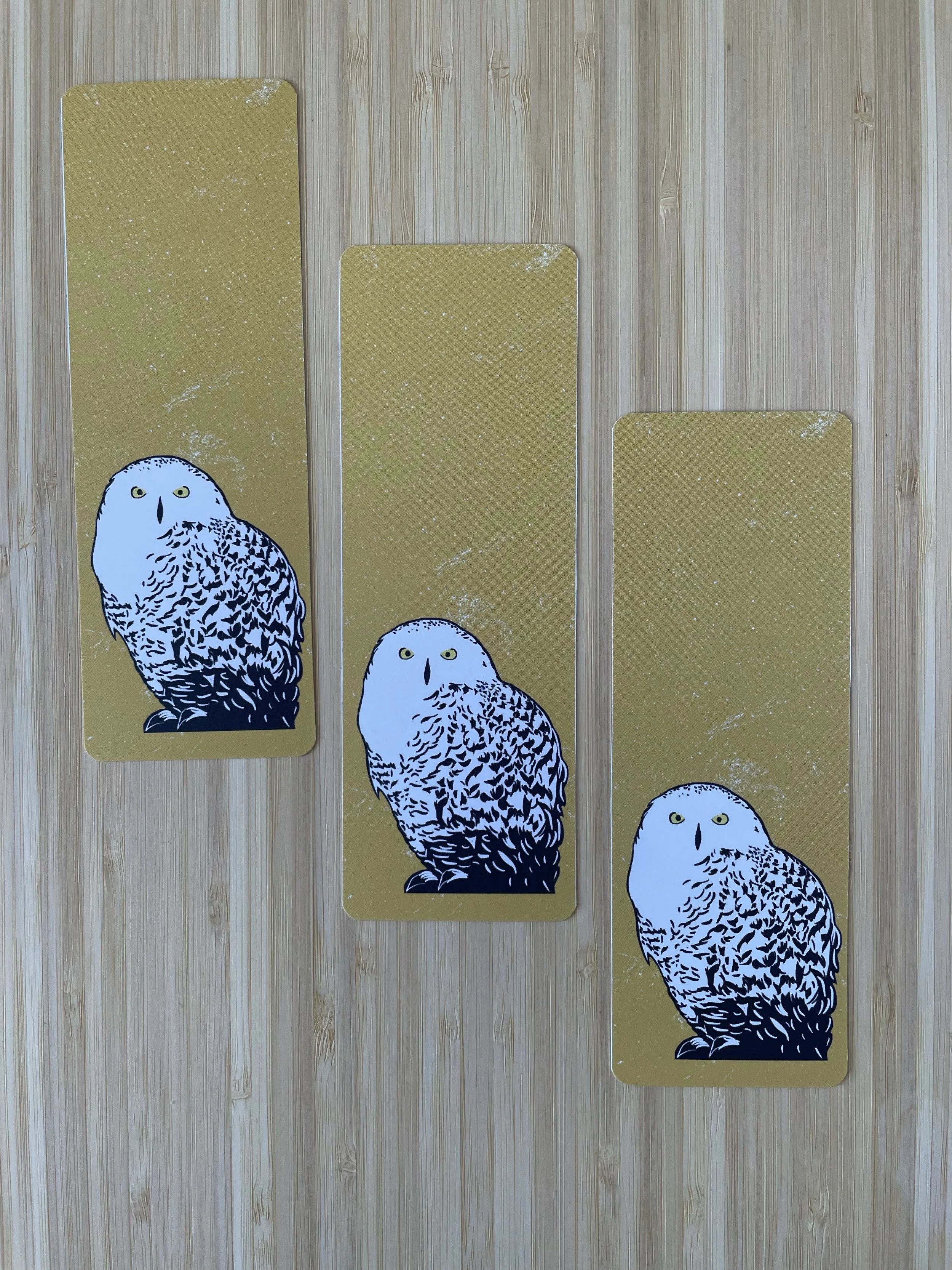Snowy Owl Bookmarks 