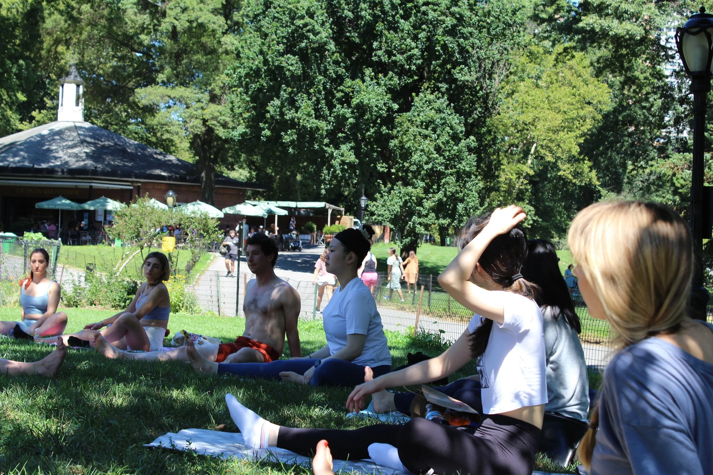 Urban Nomad Yoga in Central Park