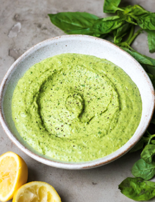 Pesto Butter Bean Spread/Dip