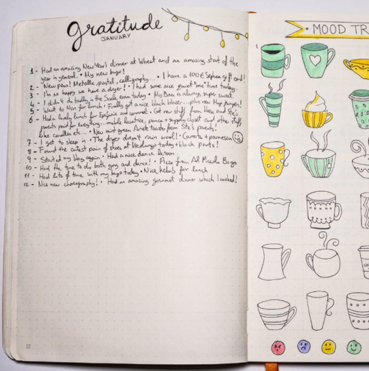 Gratitude Journaling