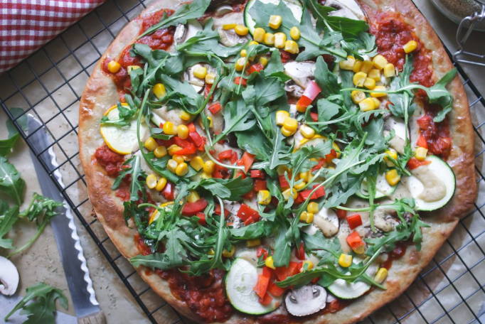 Quinoa pizza Crust (Warm-Up Week and Post Cleanse)