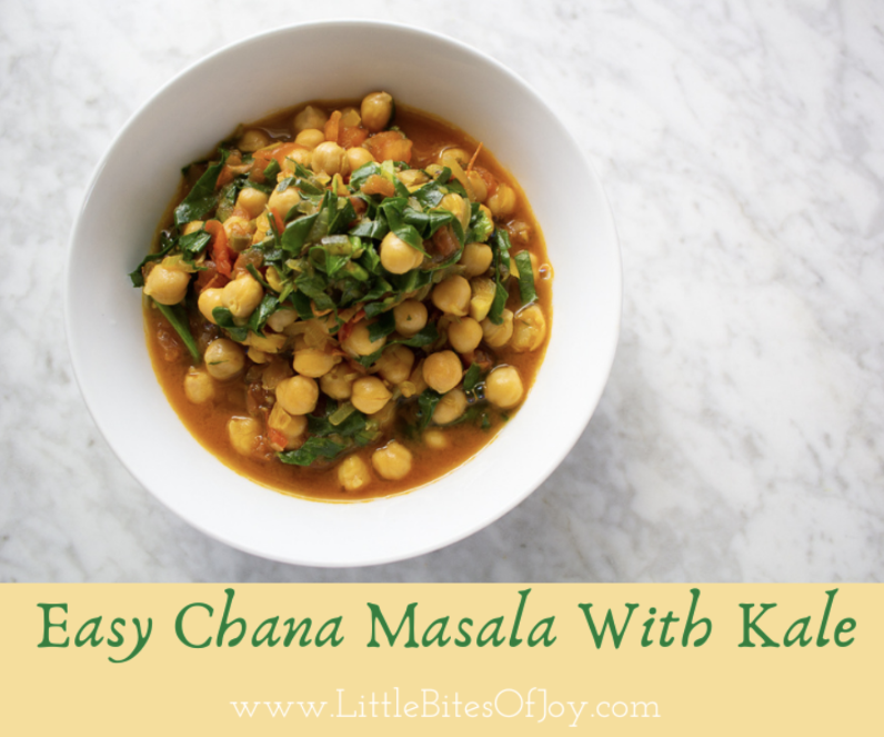 Chana Masala With Kale