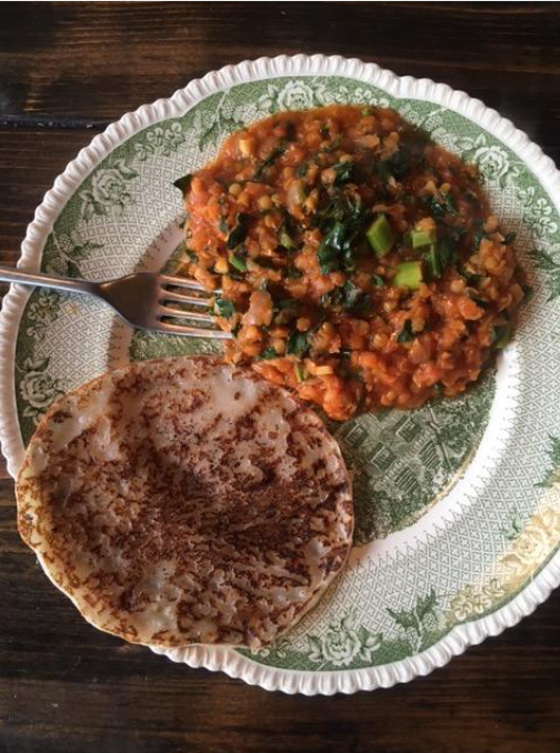 Mike’s Delicious “More Please” Ethiopian-Beans-On-Toast