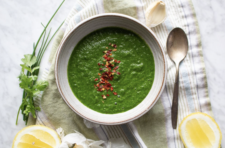 Cilantro &amp; Herb Chutney