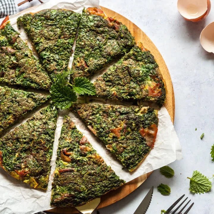 Nonnetta’s Spring Green Herb Frittata