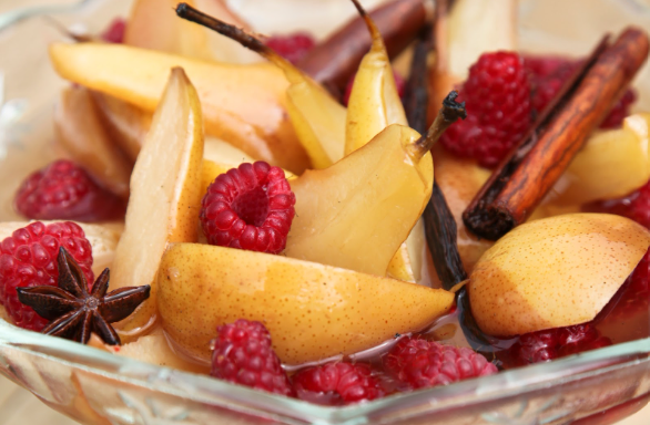 Anna Hancock’s Cinnamon Breakfast Pears