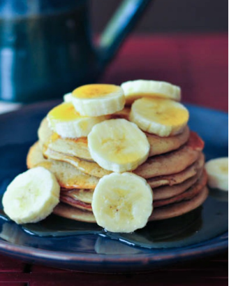Anna Hancock’s Banana Maca Power Pancakes/Crepes