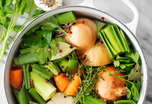 Sacha’s Extraordinary Veggie Broth