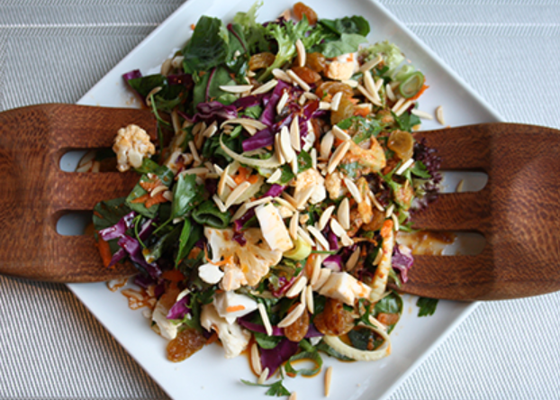 Spicy Moroccan Cauliflower Salad