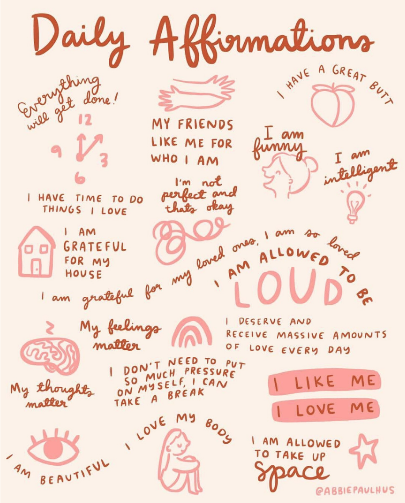 Writing Affirmations