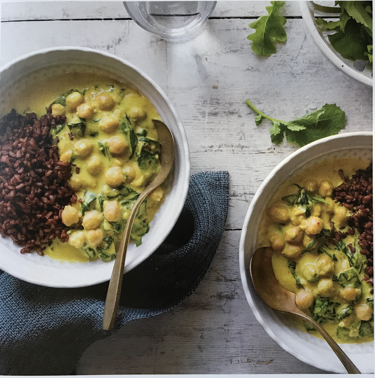 Linda’s Masala ChickPea Kale Curry