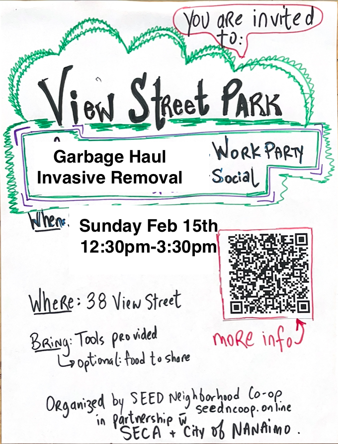VIEW STREET Park Workparty/Social/Info gathering