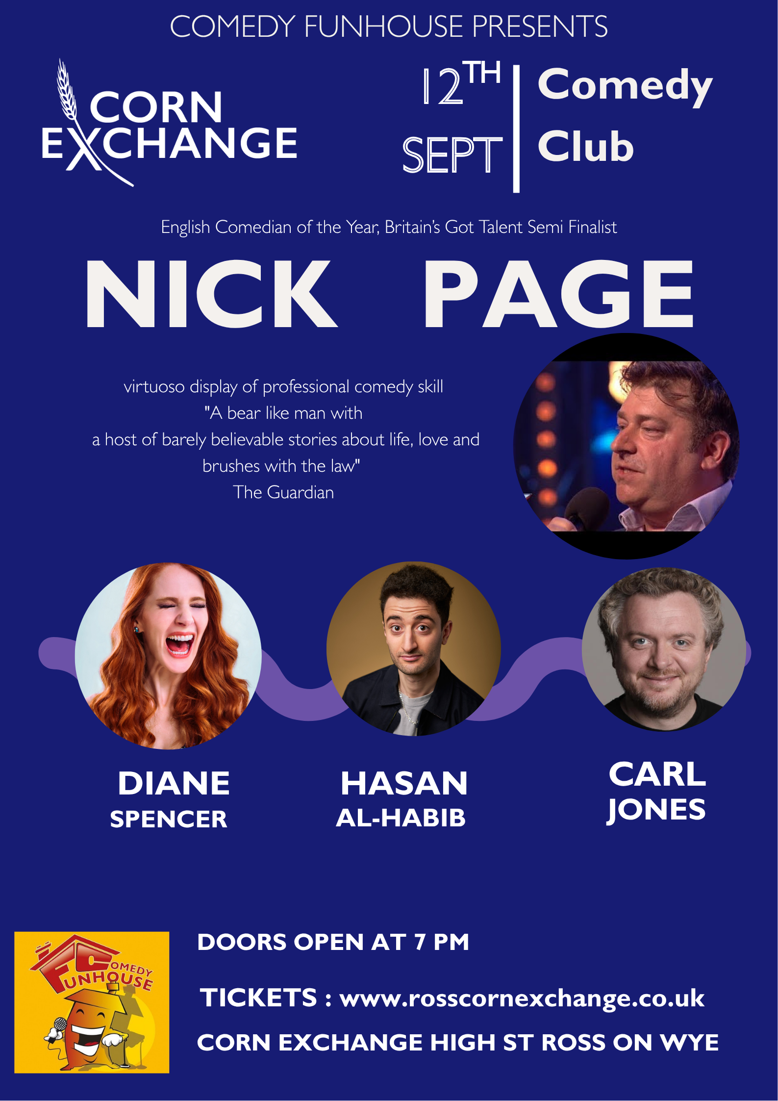 Comedy Club with Nick Page
