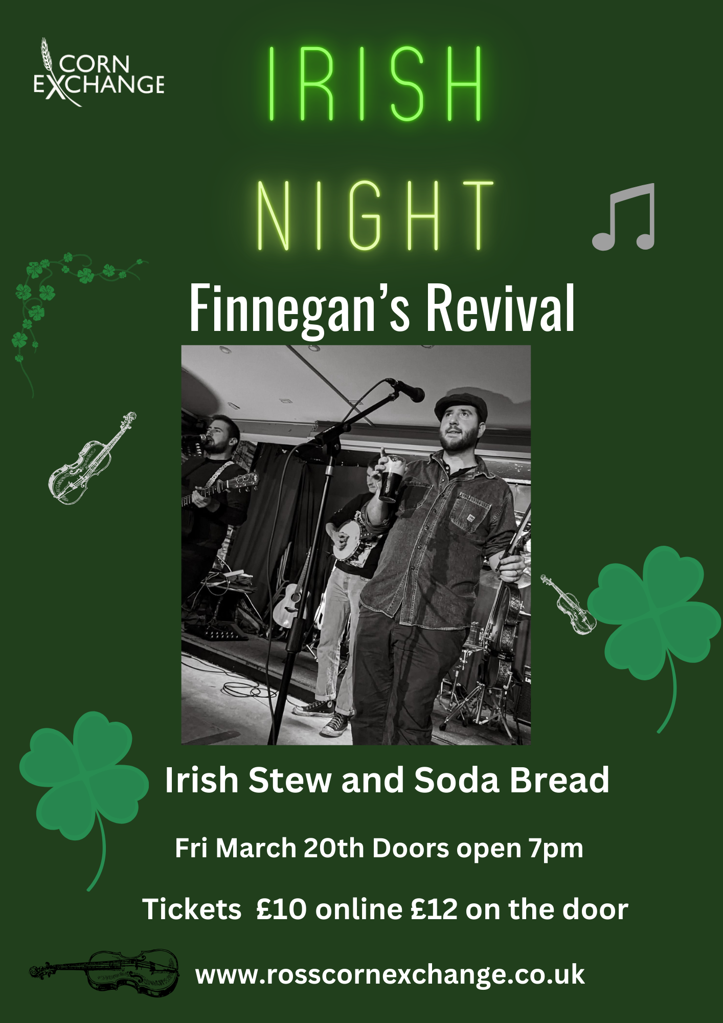Irish Night with Finnegan's Revival