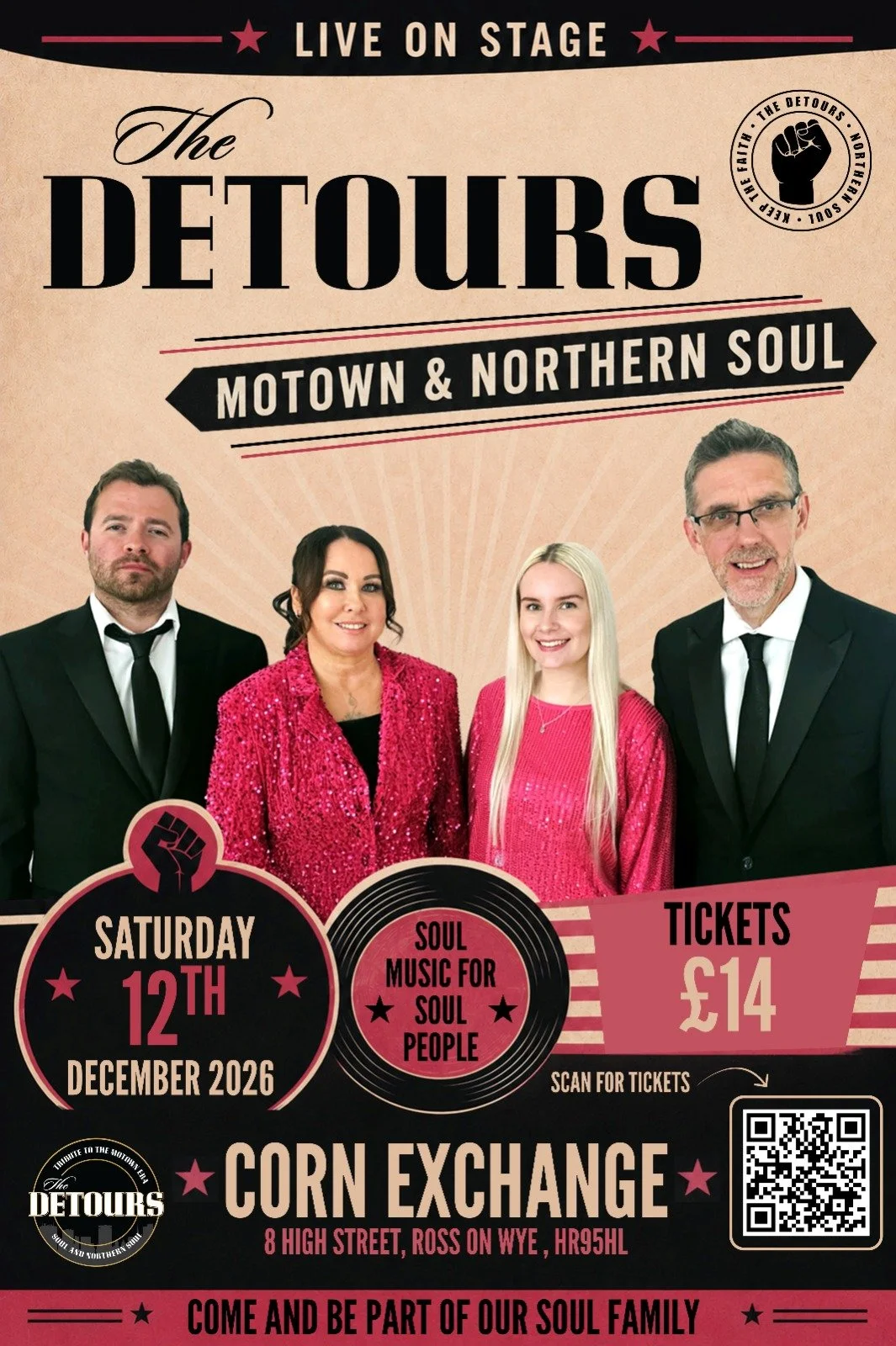 The Detours- Northern Soul, Soul and Motown
