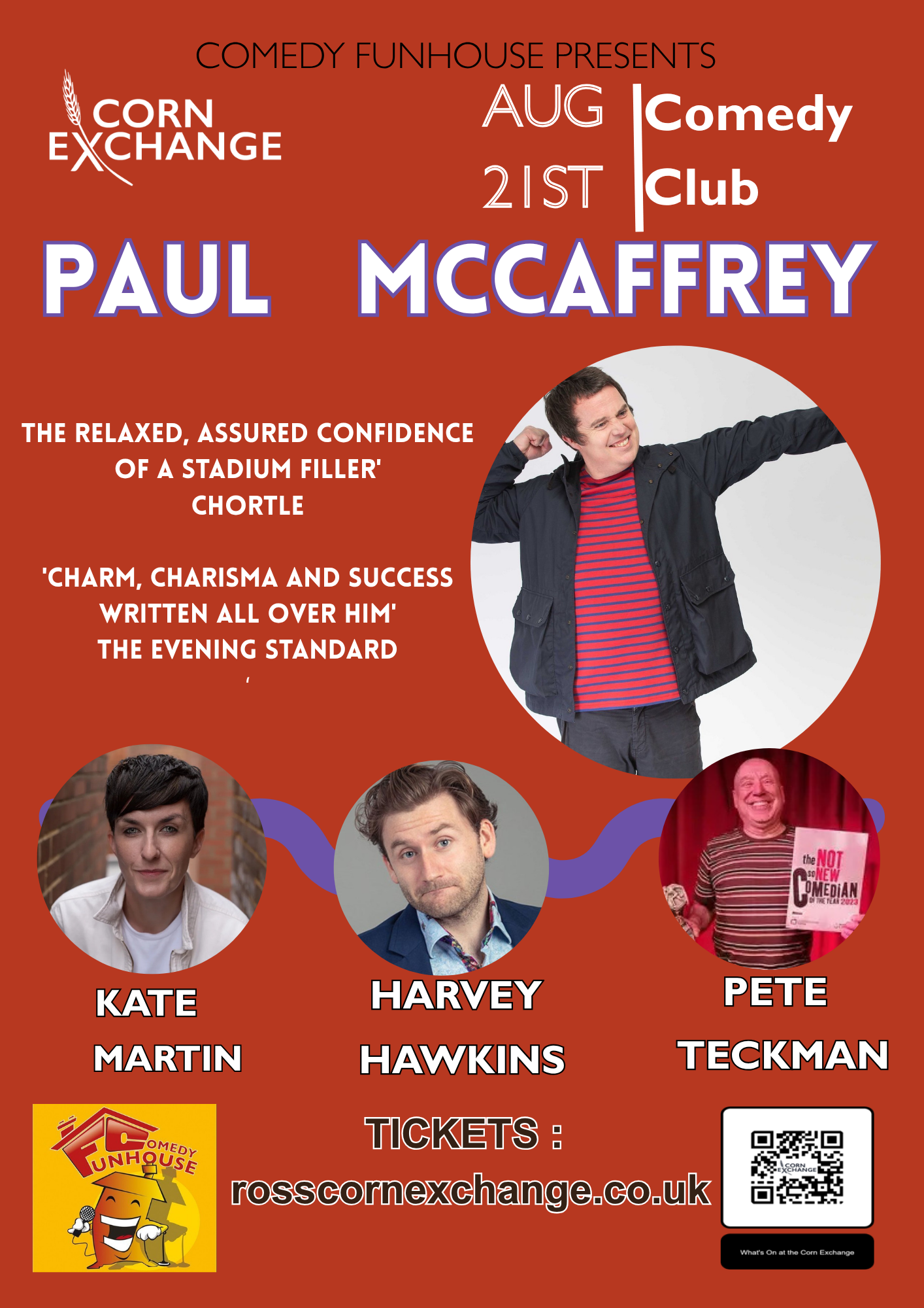 Comedy Club with Paul McCaffrey