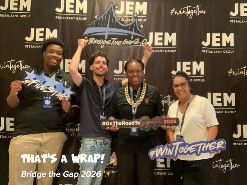 🎉 Bridge the Gap 2026 = SUCCESS!

From inspiring sessions and team celebrations to new connections and lots of laughs, this year&rsquo;s Operations Meeting reminded us just how special the JEM team truly is.

Thank you for making these two days one 