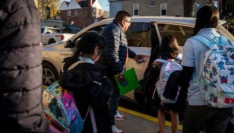 As immigration agents swooped into Chicago this fall, communities stepped up to get kids to school safely 