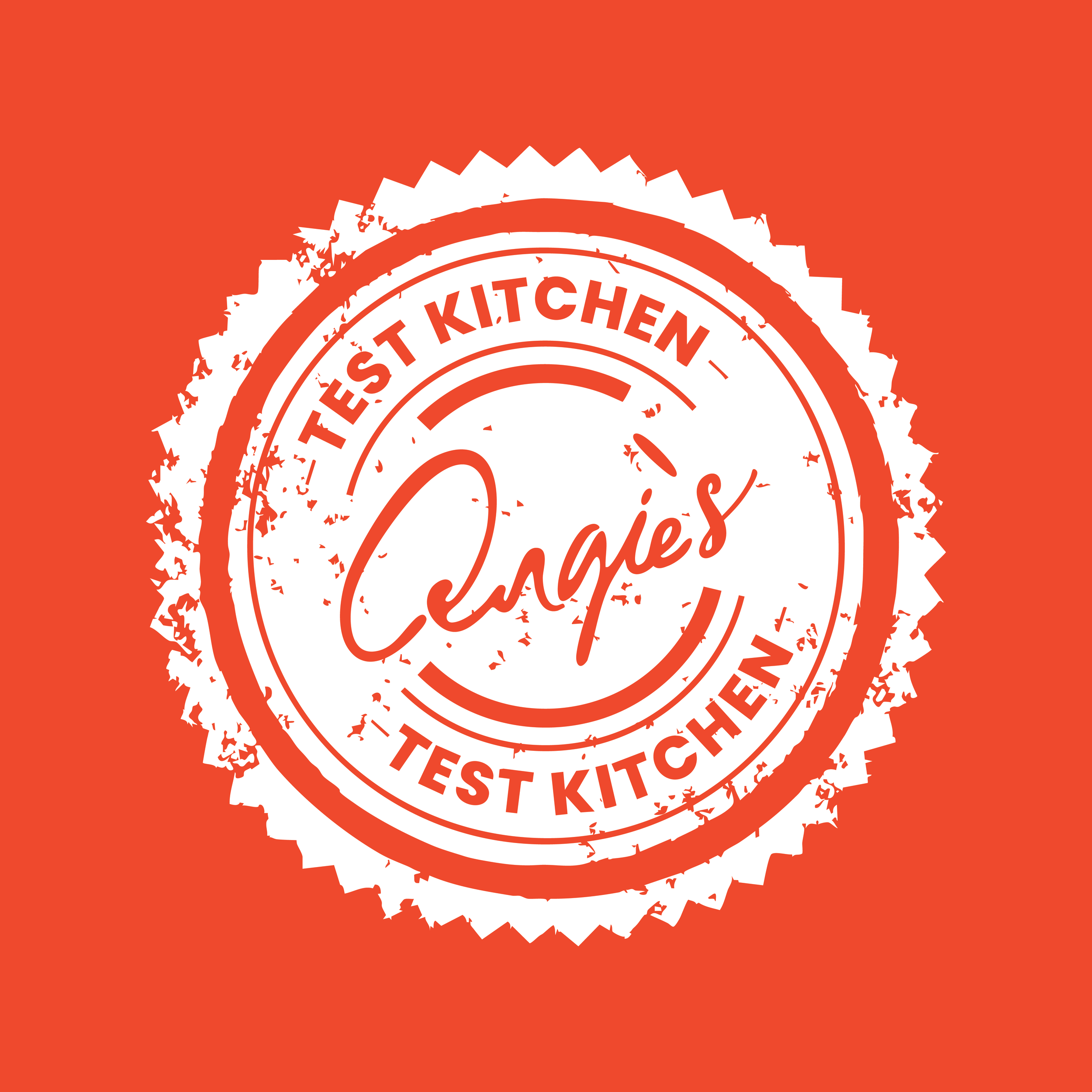 Angie's Test Kitchen Stamp Logo