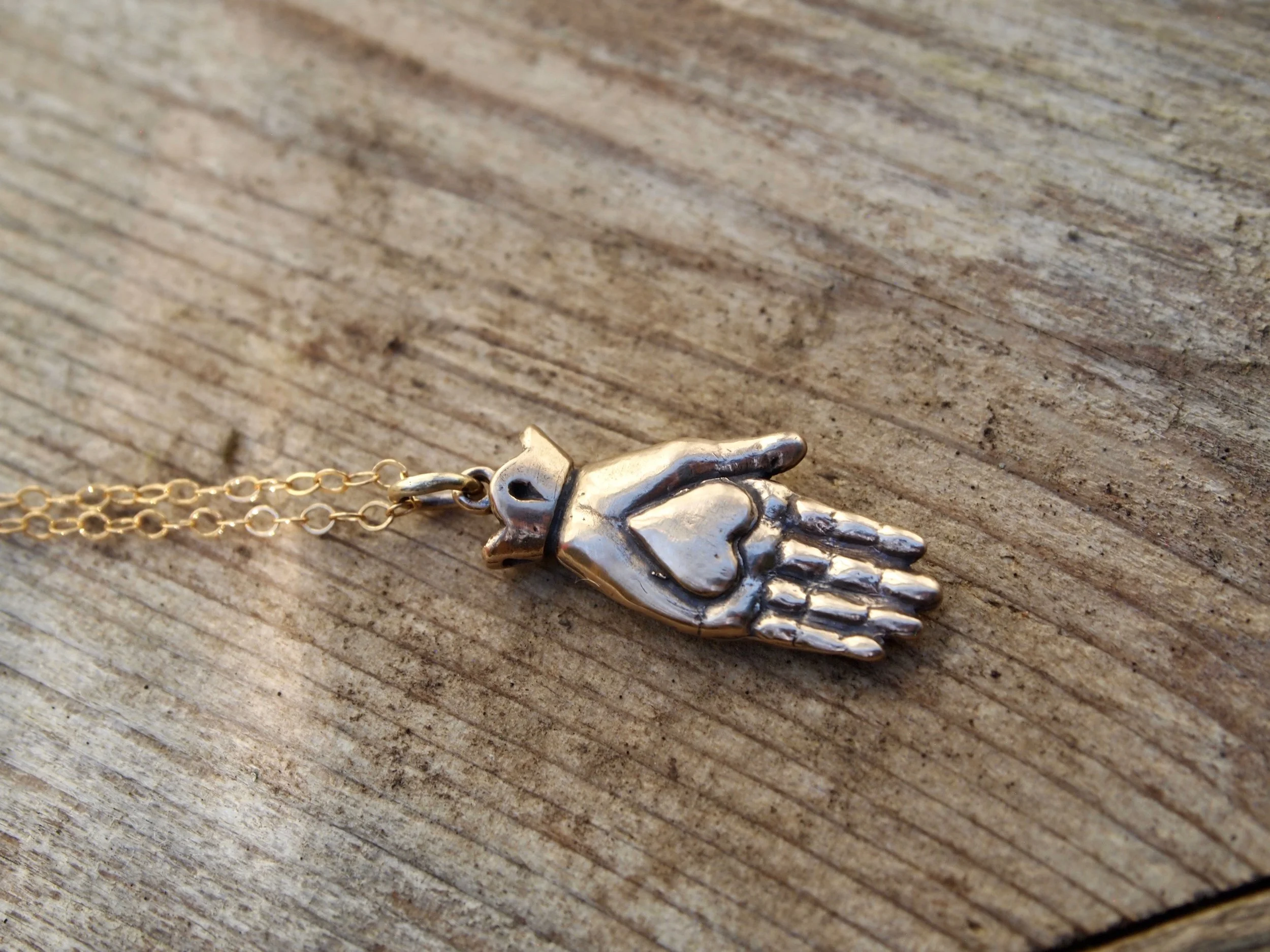 Introducing the Heart in Hand Charm