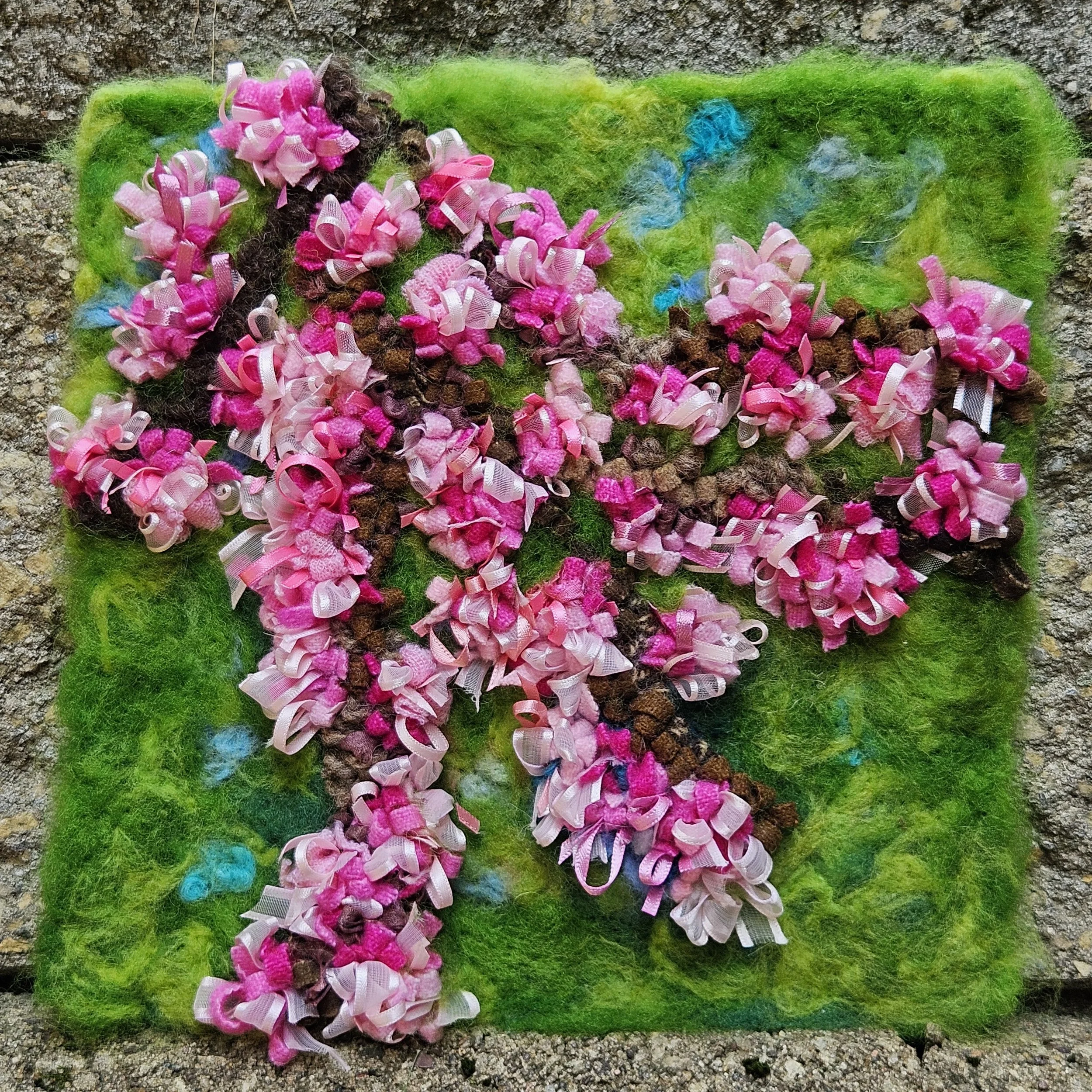 Redbuds in May - 8" x 8" SOLD