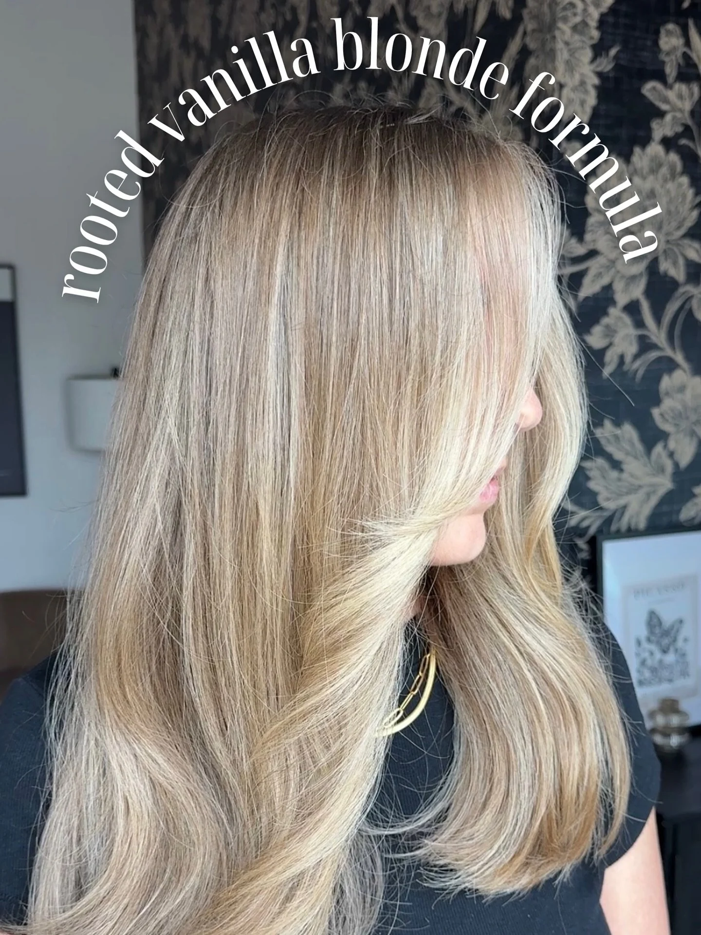Letting you in on a lil secret 🤫 rooted vanilla blonde magic!!✨