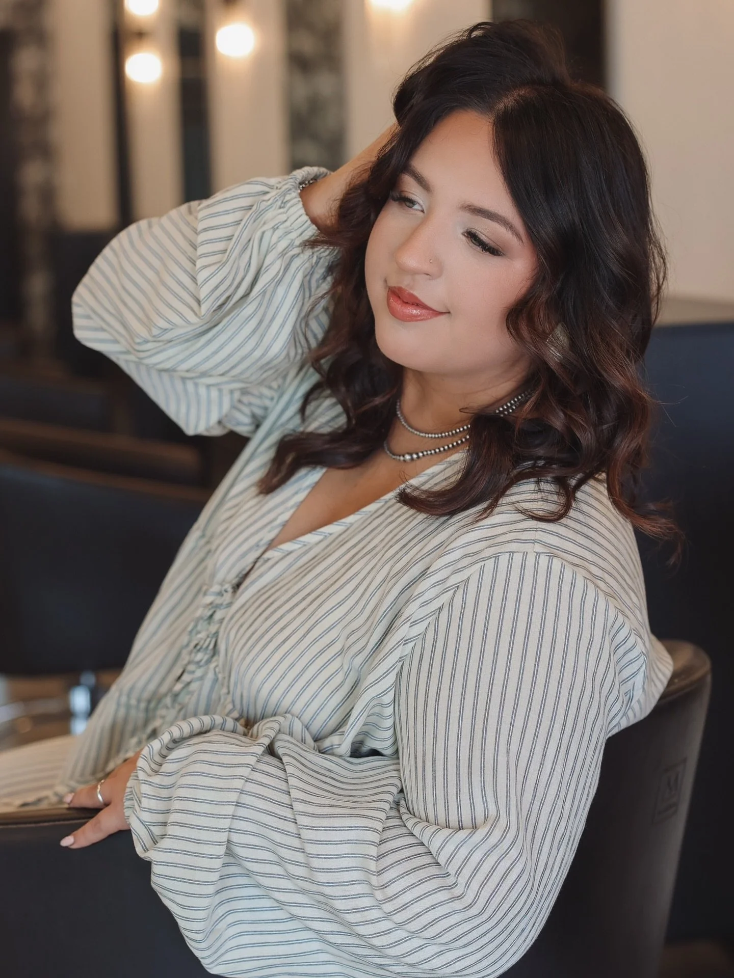 Meet Kylie 🤍

Obsessed with creating smooth, polished blowouts that make you feel put together.

Her must-have product:
✨ Keune Ultimate Blowout

Outside the salon she&rsquo;s all about pickleball nights, live concerts, and grabbing 7 Brew with frie
