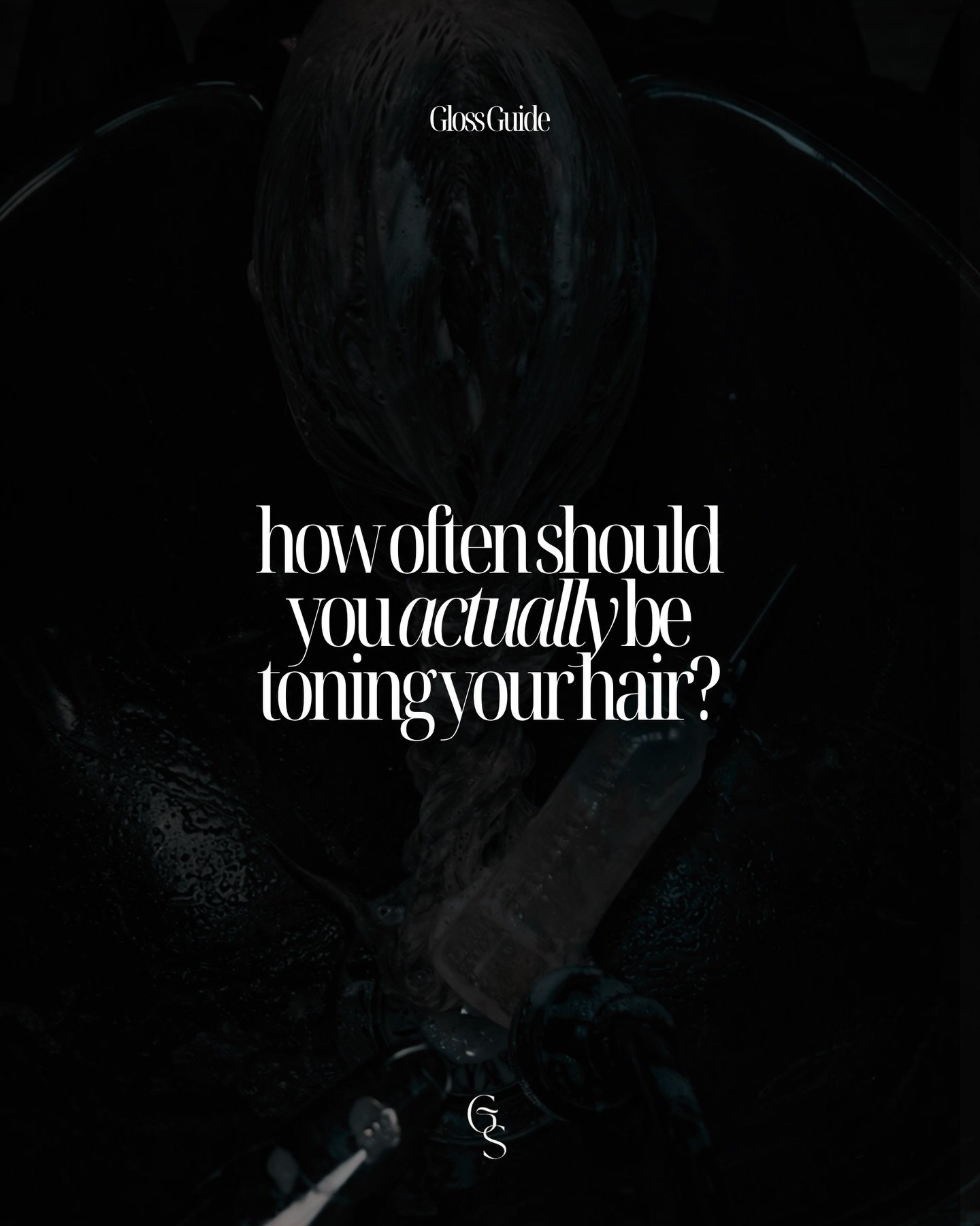 How often should you actually be toning your hair, based on your hair color &rarr;