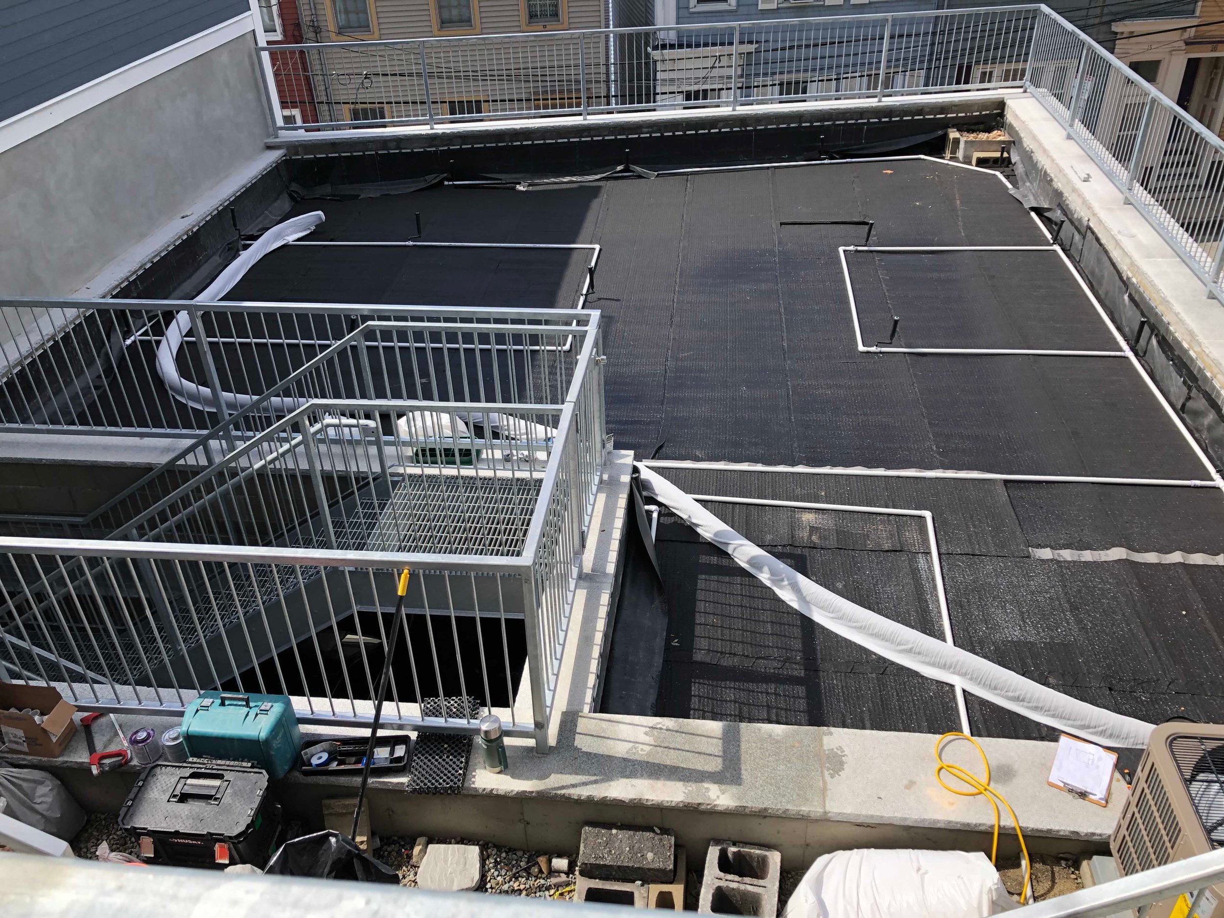 April 23, 2019 - irrigation & drainage installed