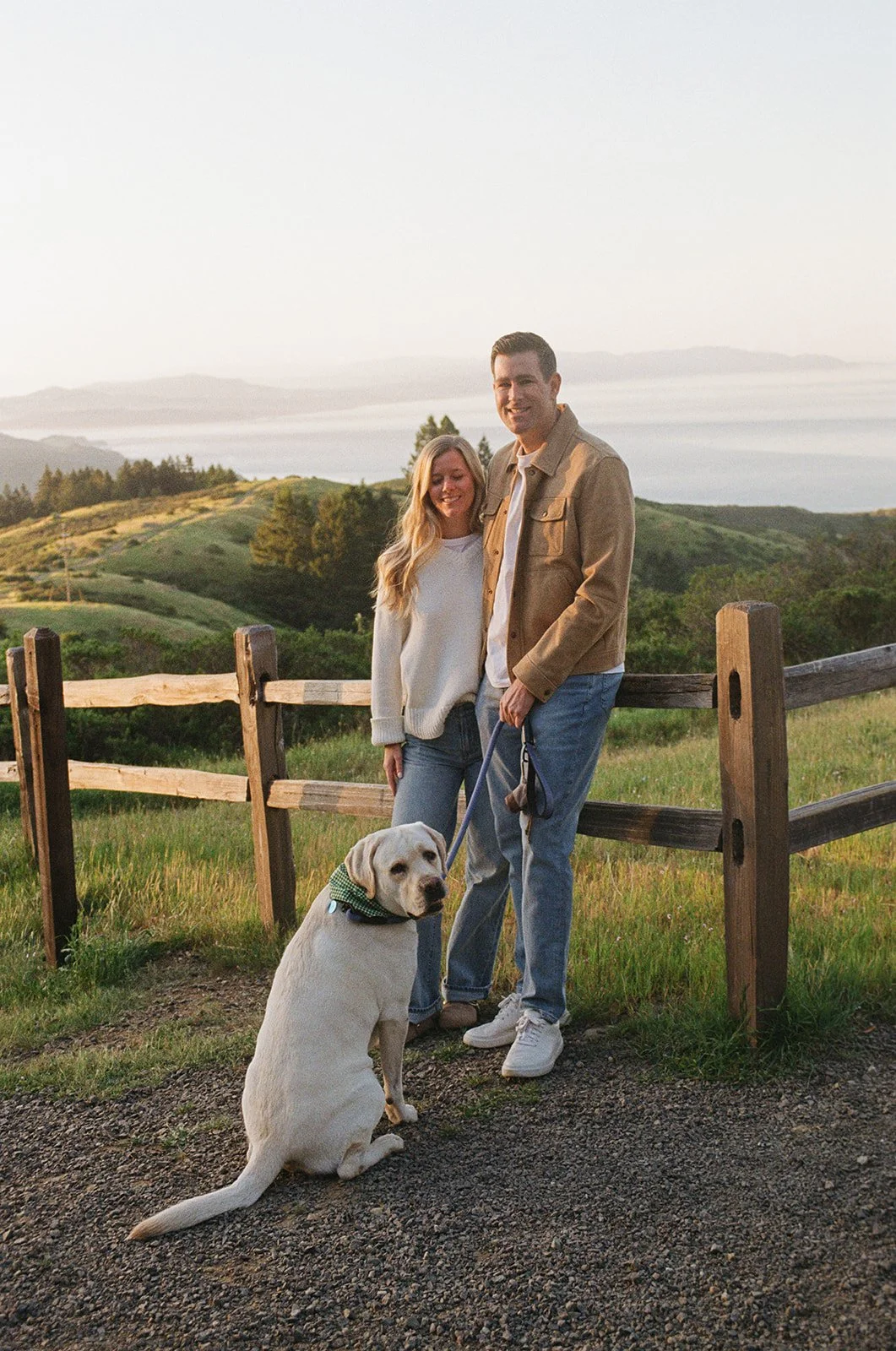 A Sunny Morning Engagement Photoshoot in Marin County, CA