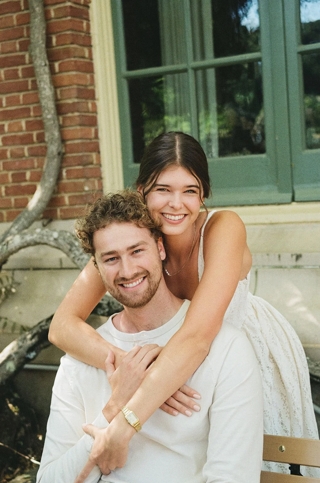 Filoli Gardens Dreamy Engagement Photoshoot
