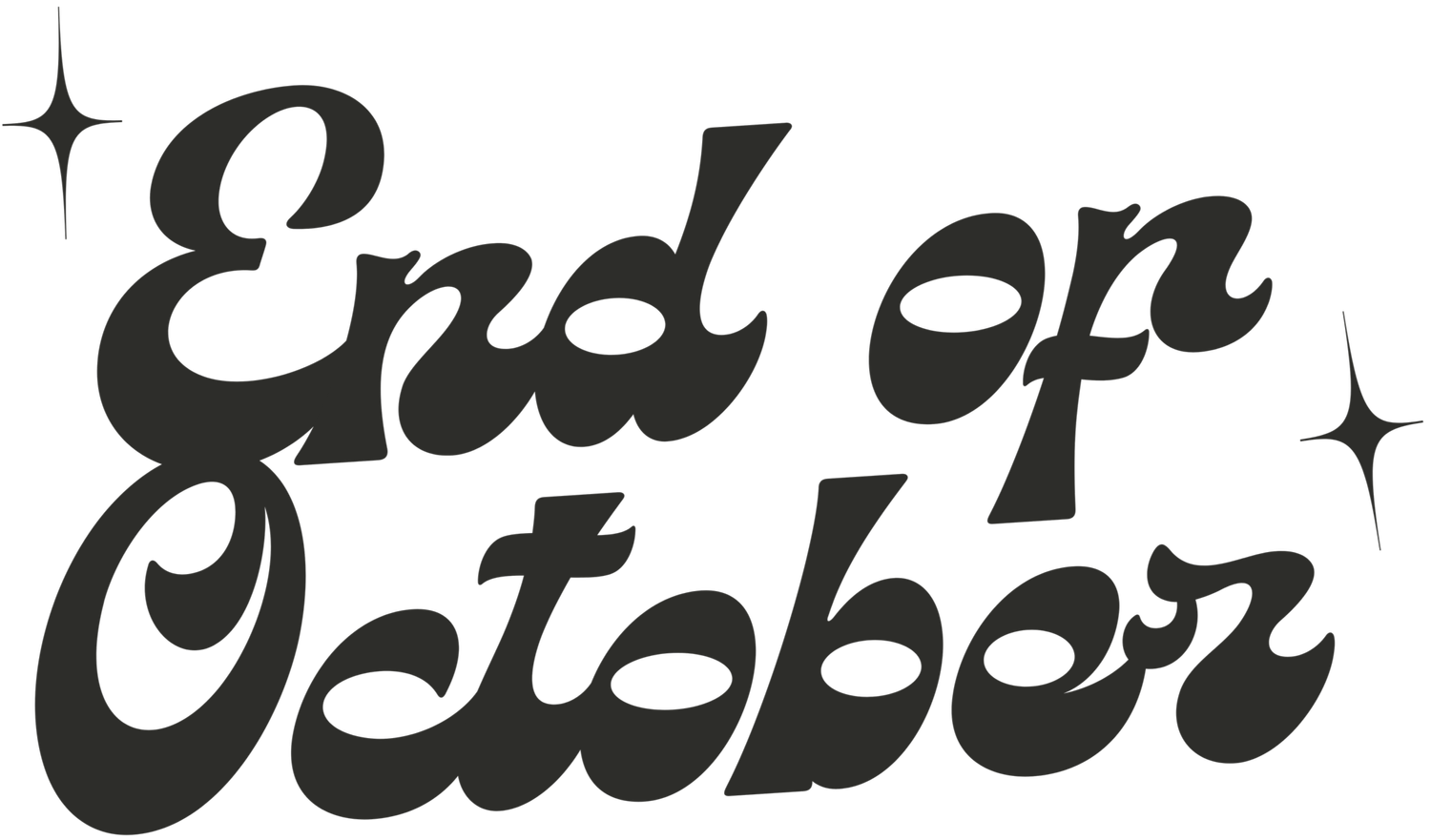 END OF OCTOBER