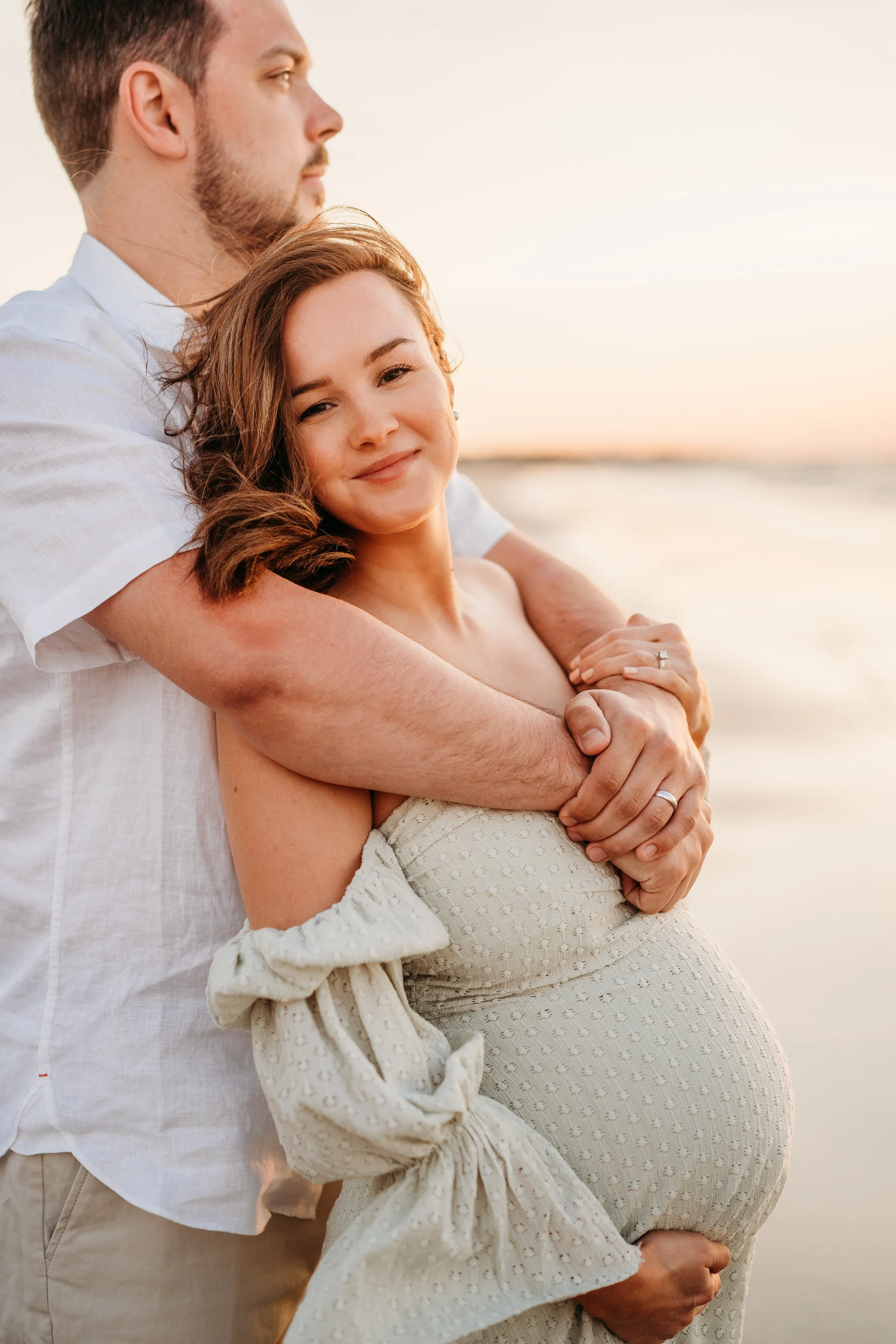 Couples Maternity Photography in Hilton Head Island