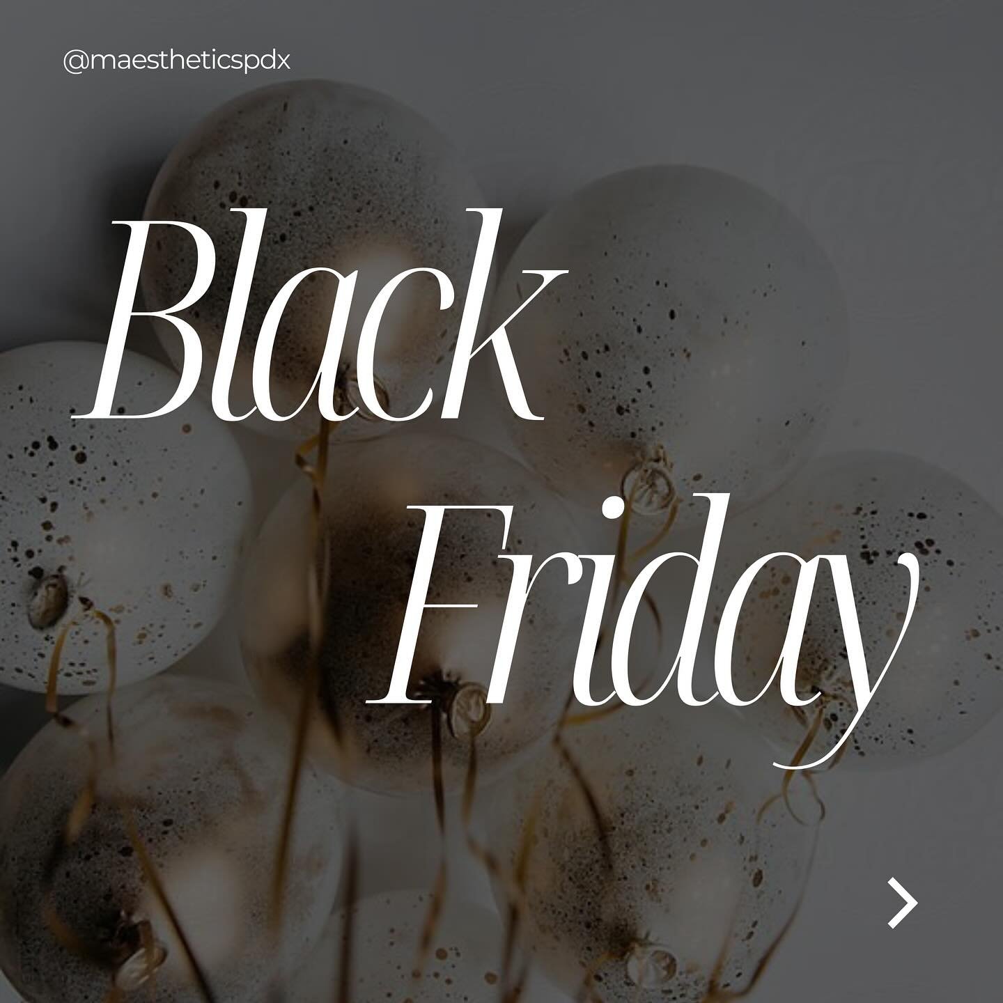 💋 Holiday Glow-Up Alert! 💋

Santa called, and he said you deserve a little extra this year. 🎄✨ Starting December 1st, M Aesthetics is bringing you the sassiest Black Friday deals to slay your holiday season. 

Ready to spoil yourself? Here&rsquo;s