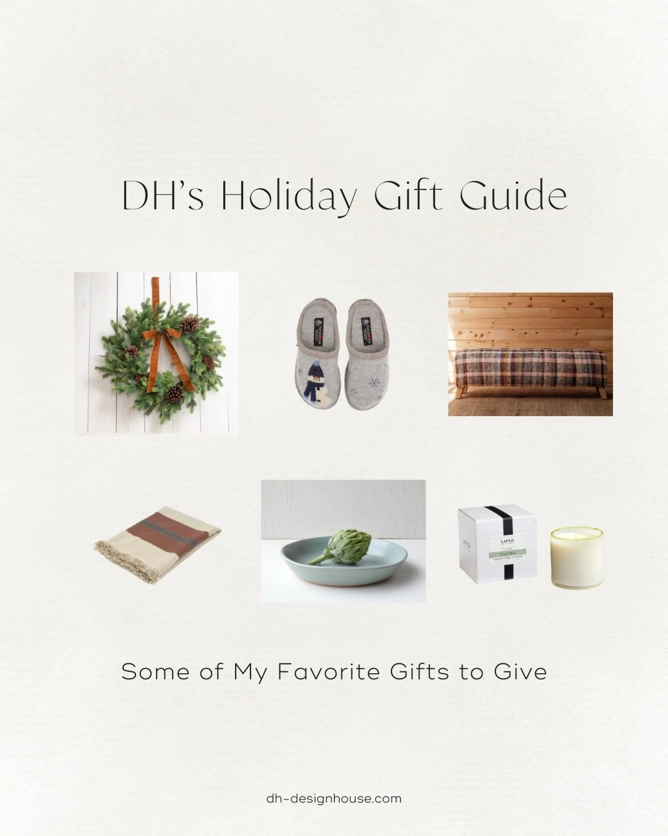 It&rsquo;s here&mdash;my favorite things of the season! 🎄
Local art, cozy layers, handmade gifts (including my son&rsquo;s cutting boards 🪵), and timeless home pieces I truly love.

Find the full 2025 DesignHouse Gift Guide through the link in bio&