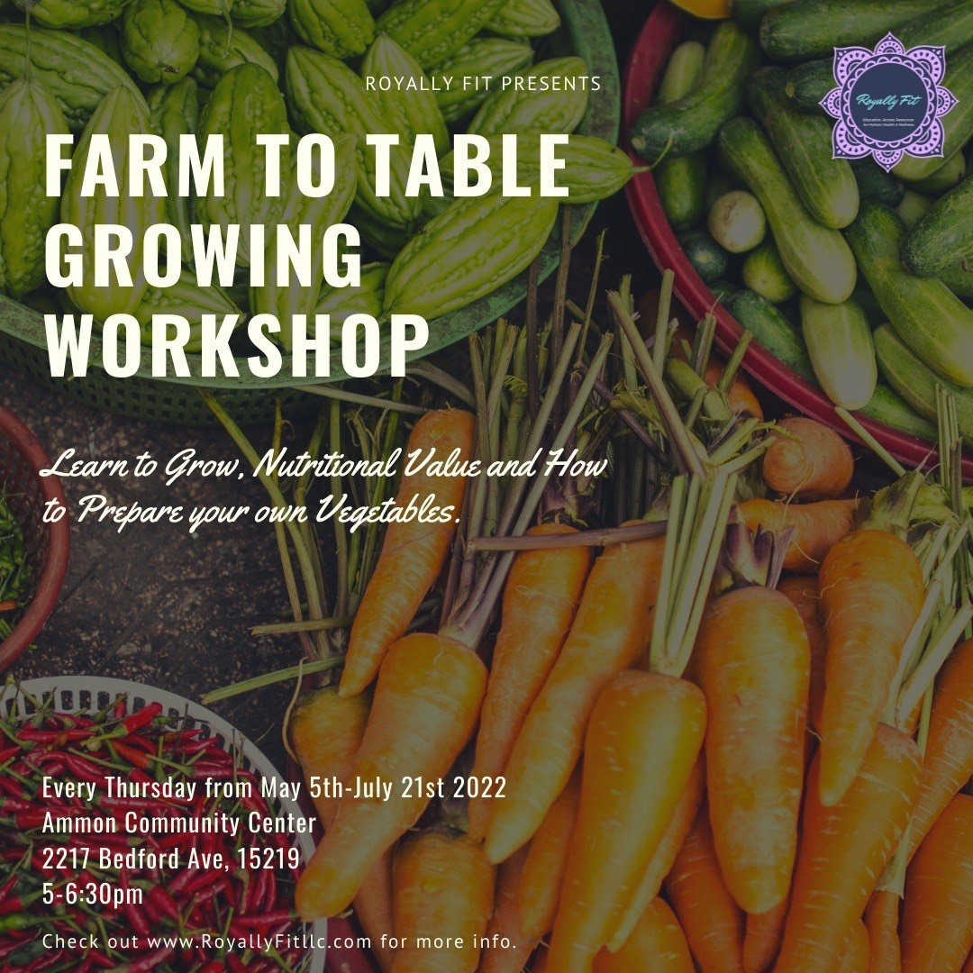 Farm to Table Growing Workshop