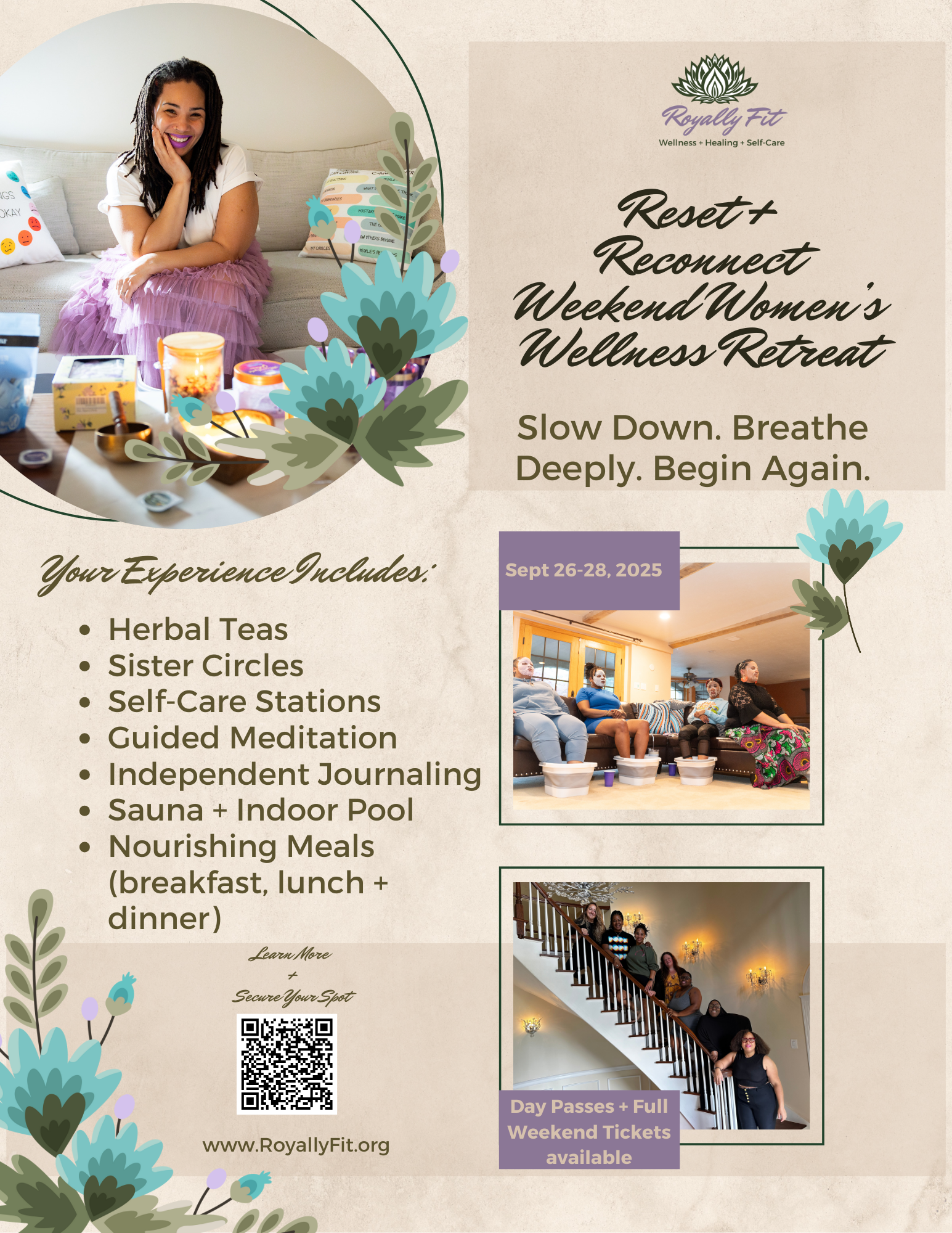 Reset + Reconnect Weekend Women's Wellness Retreat