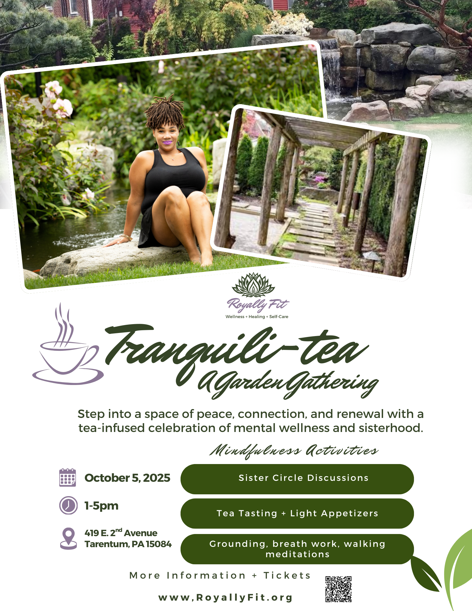 Tranquili-tea: Mindful Tea Ceremony & Wellness Experience
