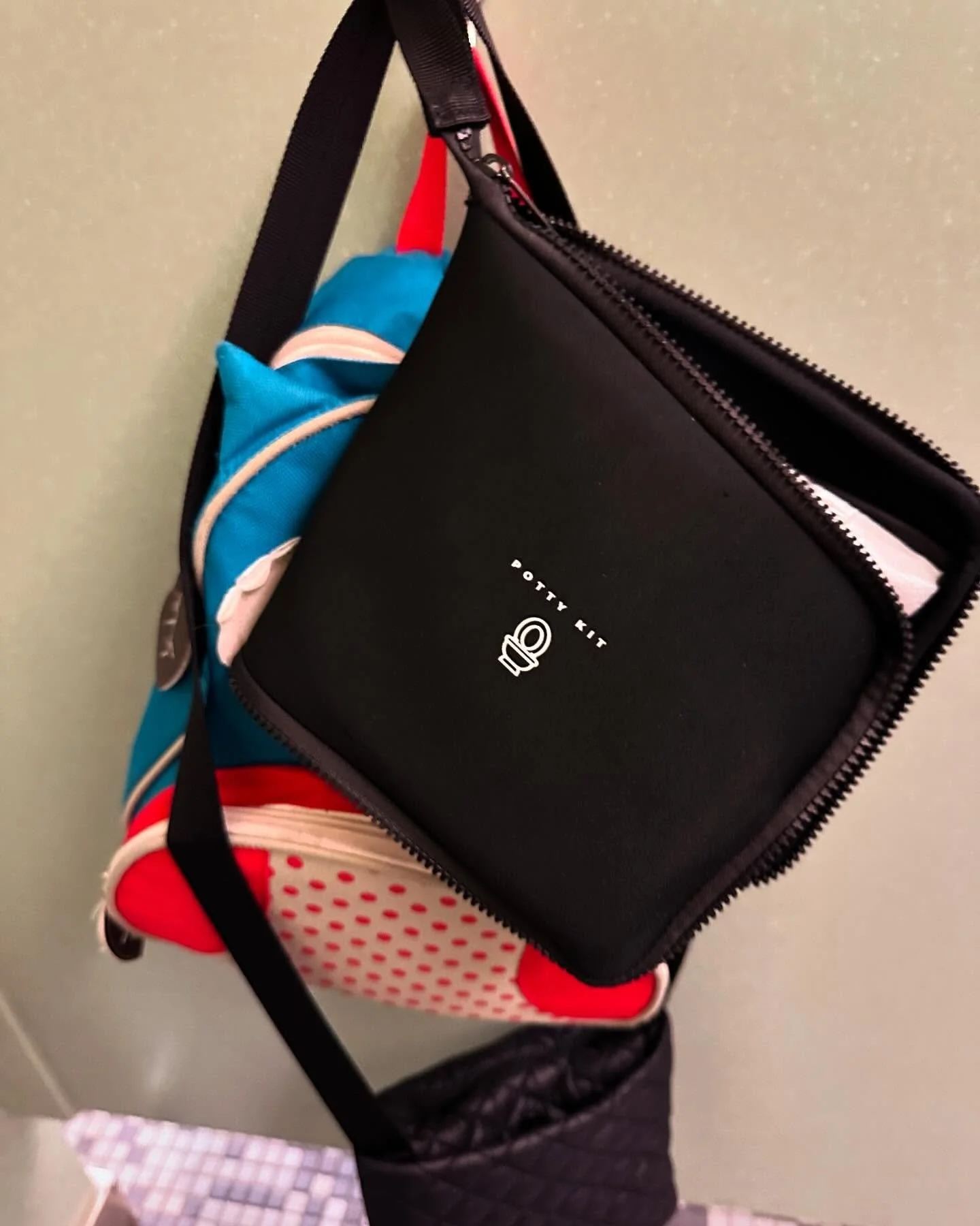 POTTY KIT ✨Your favorite travel accessory for littles! ✈️🚗🛒 Your Potty Kit has everything you need for a more clean + comfortable public restroom experience with your little 🚽🧻 Our kits are super compact and fit  into most backpacks, diaper bags,