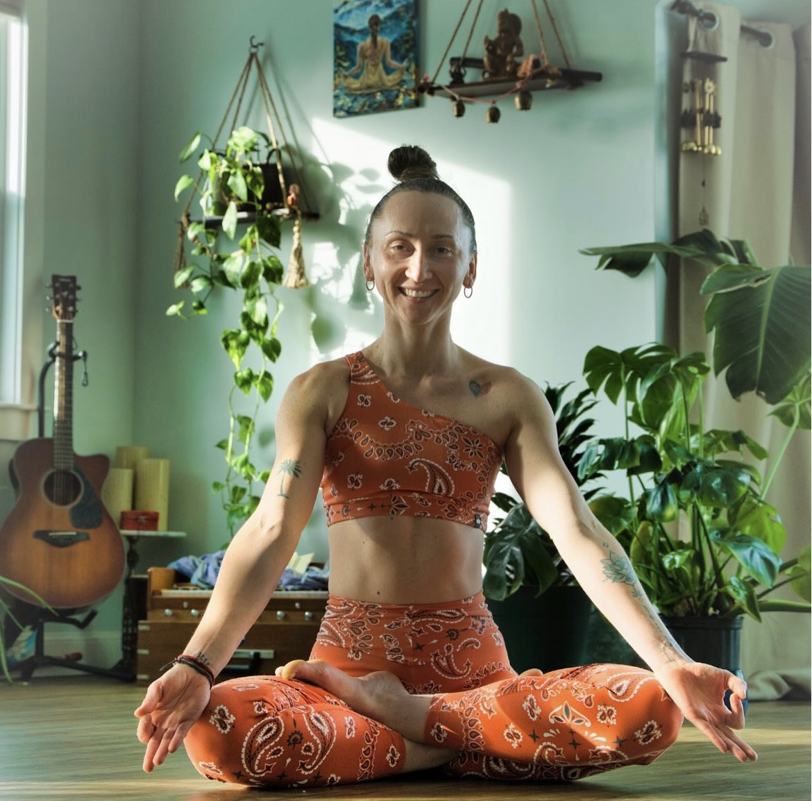 Yin and Ambient Sound Restorative Yoga Workshop with Jenya and John&nbsp;