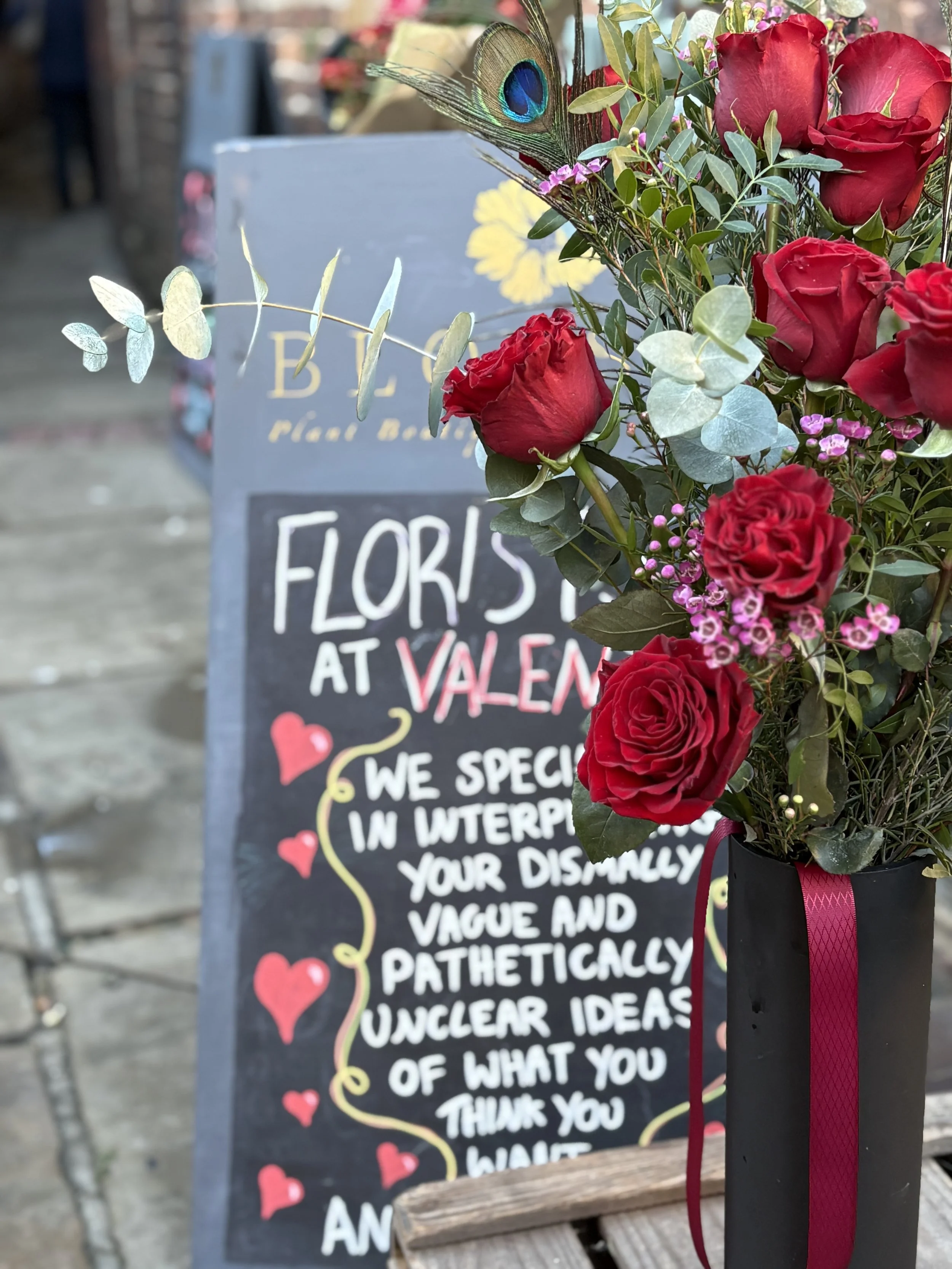 Luxury Valentines vase