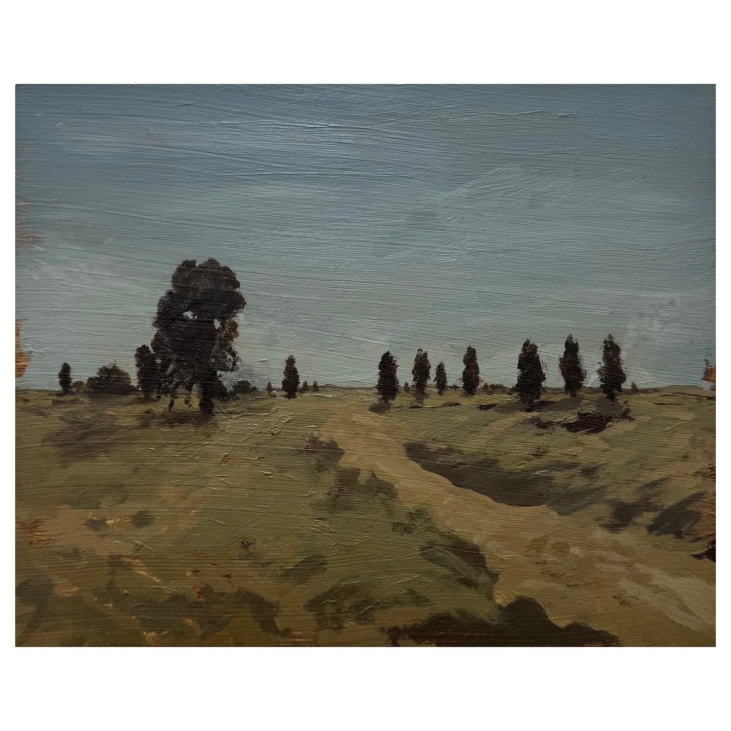 20x25.5cm
Acrylic on wooden panel 
&lsquo;Signal&rsquo;