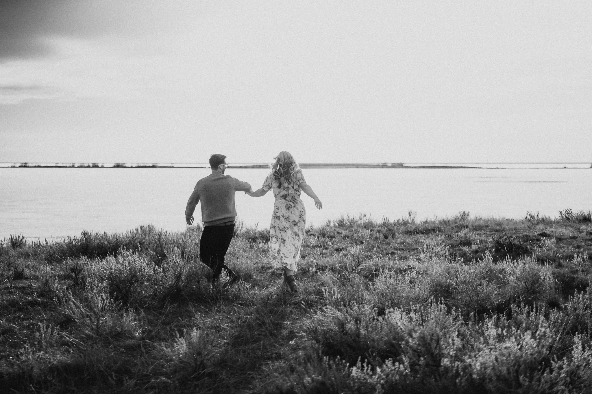 Rowan + Coltan’s Playful Sunset Engagement Session at Lake Newell near Brooks, Alberta-240414-035.jpg